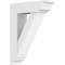 Ekena Millwork Standard Traditional Architectural Grade PVC Bracket with Traditional Ends, 5"W x 18"D x 24"H BKTP05X18X24TRA01 - alternate 1